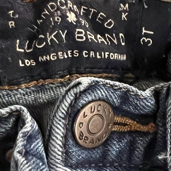 Lucky Brand size 3T blue jeans - Picture 9 of 11